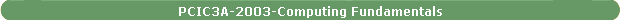 PCIC3A-2003-Computing Fundamentals